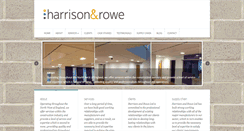 Desktop Screenshot of harrisonandrowe.com